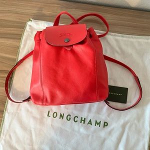 Longchamp leather backpack - le pilage cuir XS